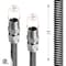 Flextron Gas Line Hose 5/8'' O.D. x 30'' Length with 3/4 in MIP Fittings, Stainless Steel Flexible Connector FTGC-SS12-30N - alternate 3